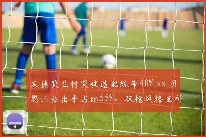 灰熊莫兰特突破造犯规率40% vs 贝恩三分出手占比55%,双枪风格互补性分析